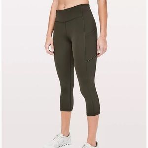 Lululemon cropped legging
